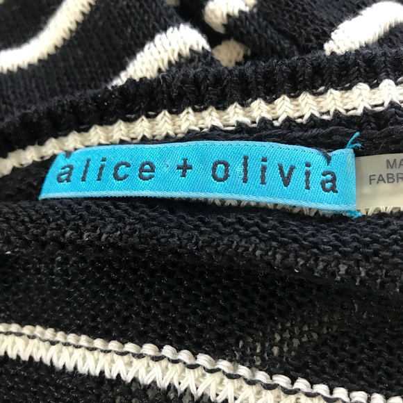 Alice + Olivia Ottoman Linen Blend Sweater M - Picture 8 of 10